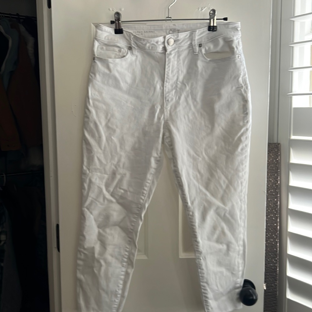 Loft skinny ankle pants